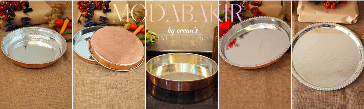 Bakır fırın tepsileri