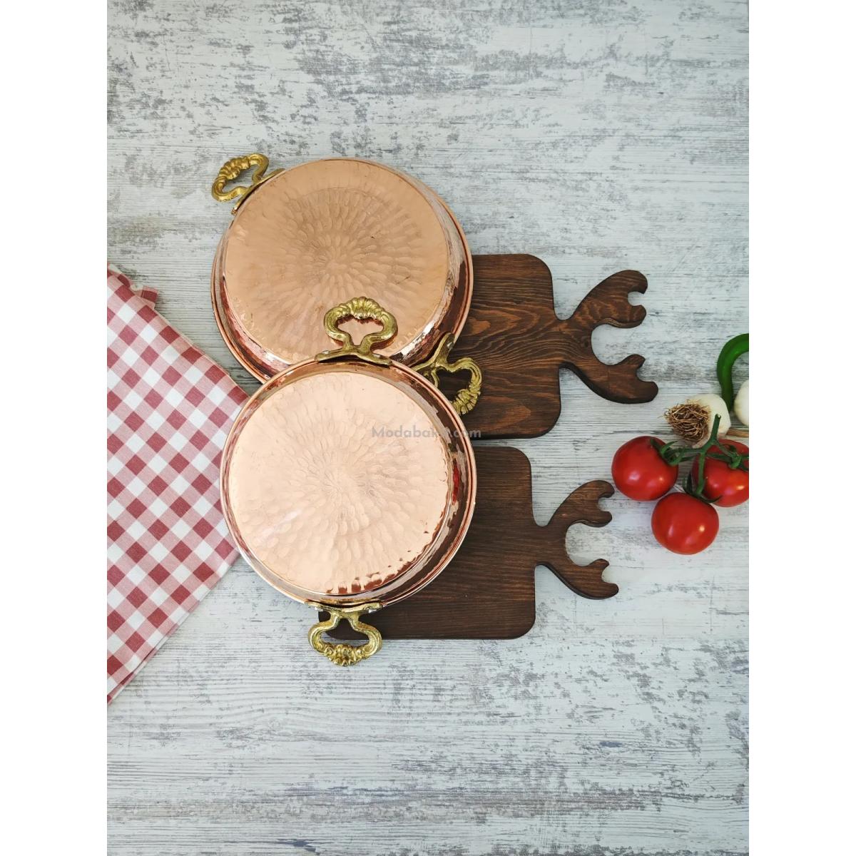 Bakır Tava 14-16 cm - Görsel 2