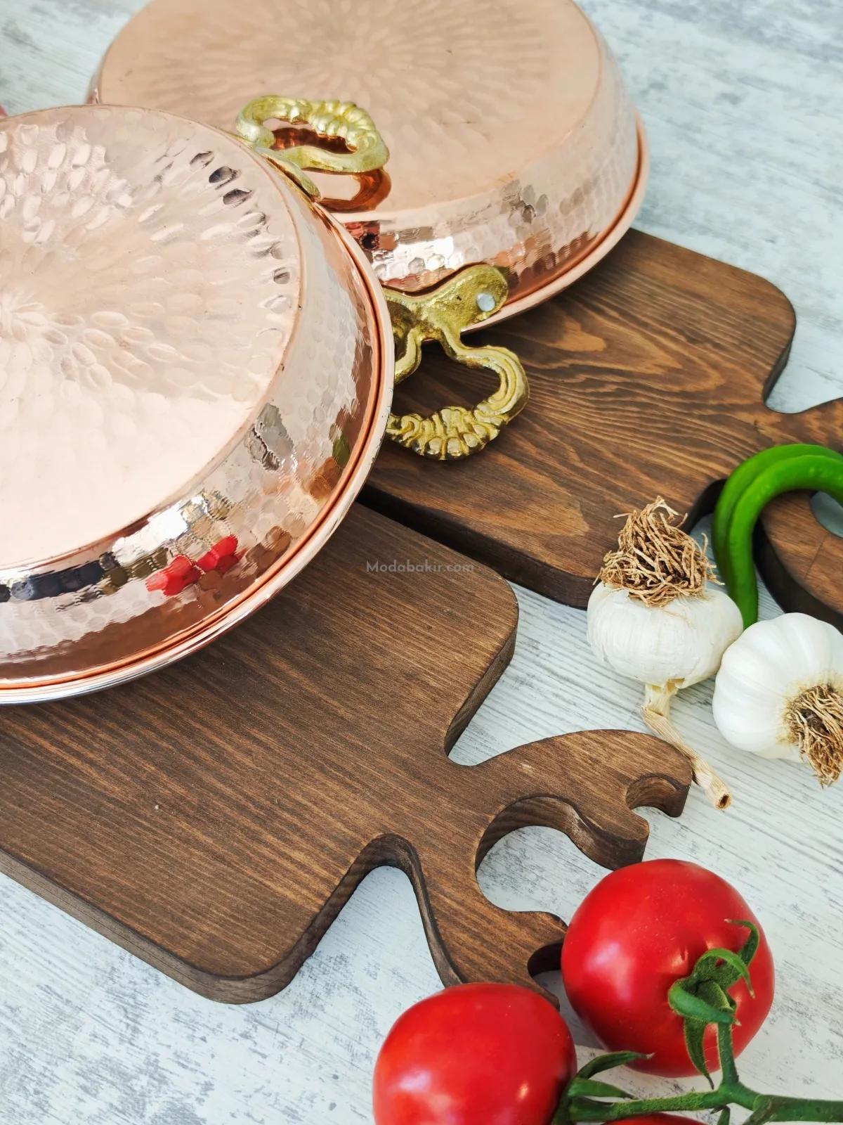 Bakır Tava 18-20 cm - Görsel 3