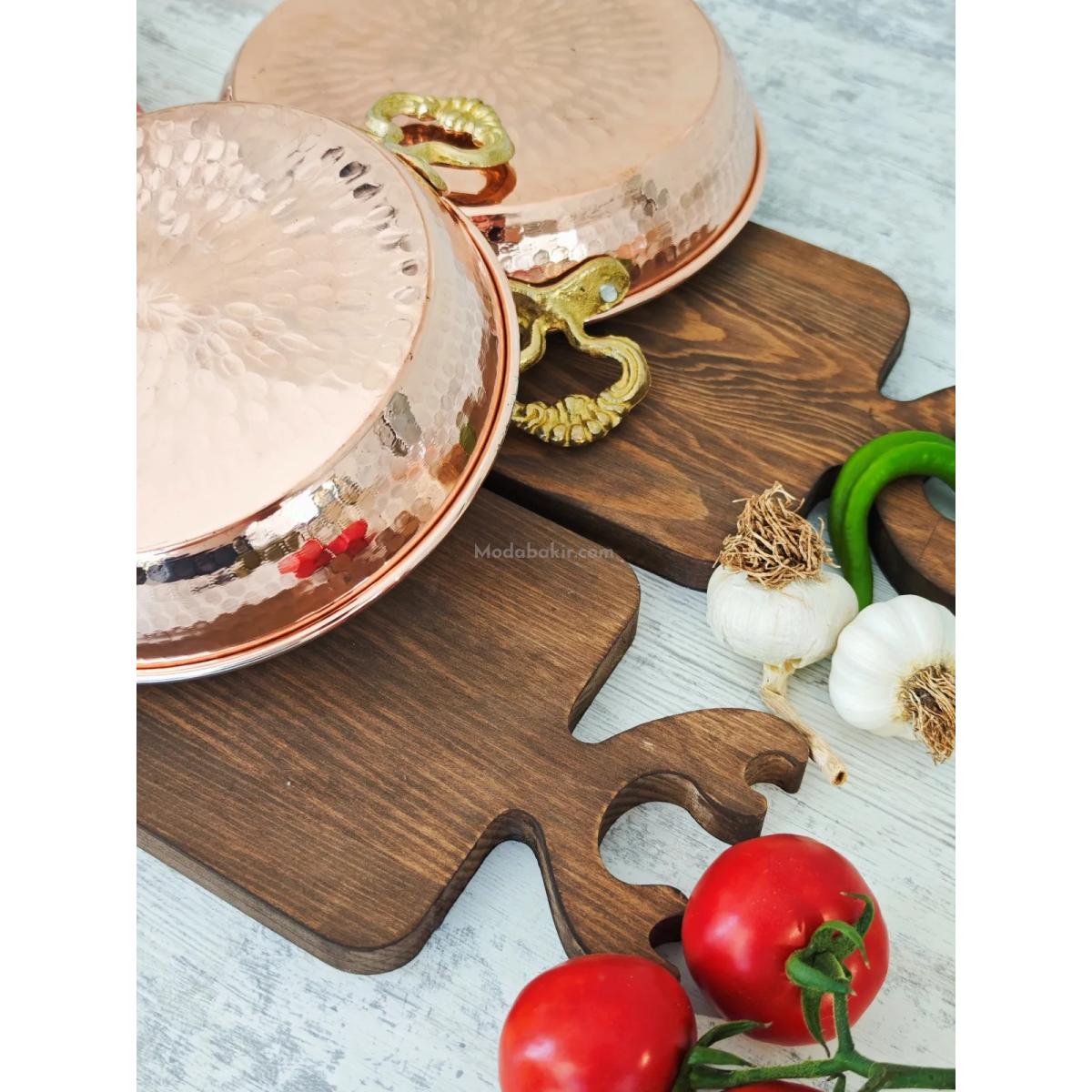 Bakır Tava 18-20 cm - Görsel 3