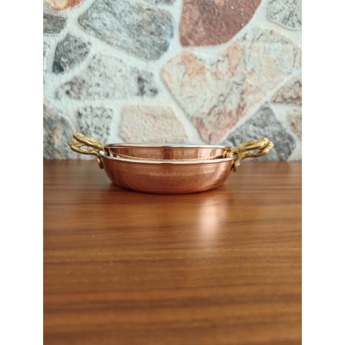 Bakır Tava 18-20 cm - Görsel 4