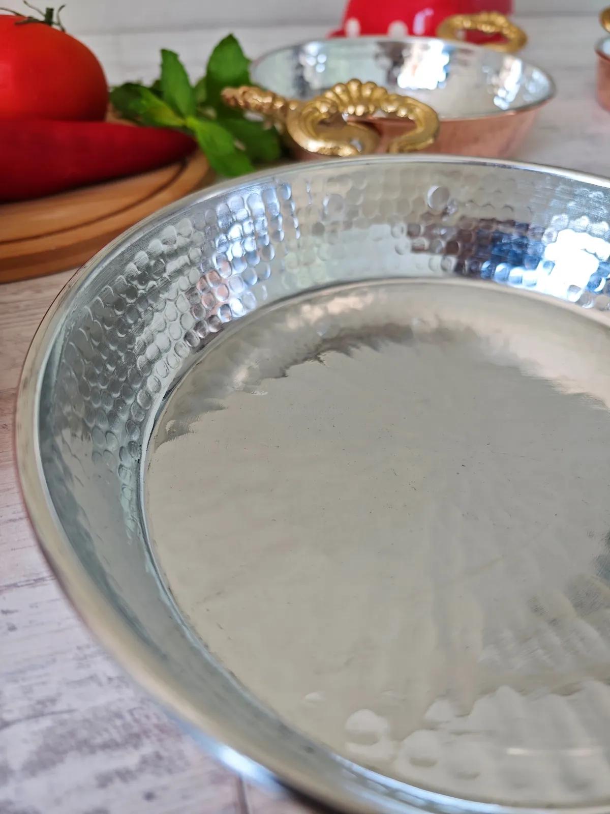 Bakır Tava 18-20 cm - Görsel 5