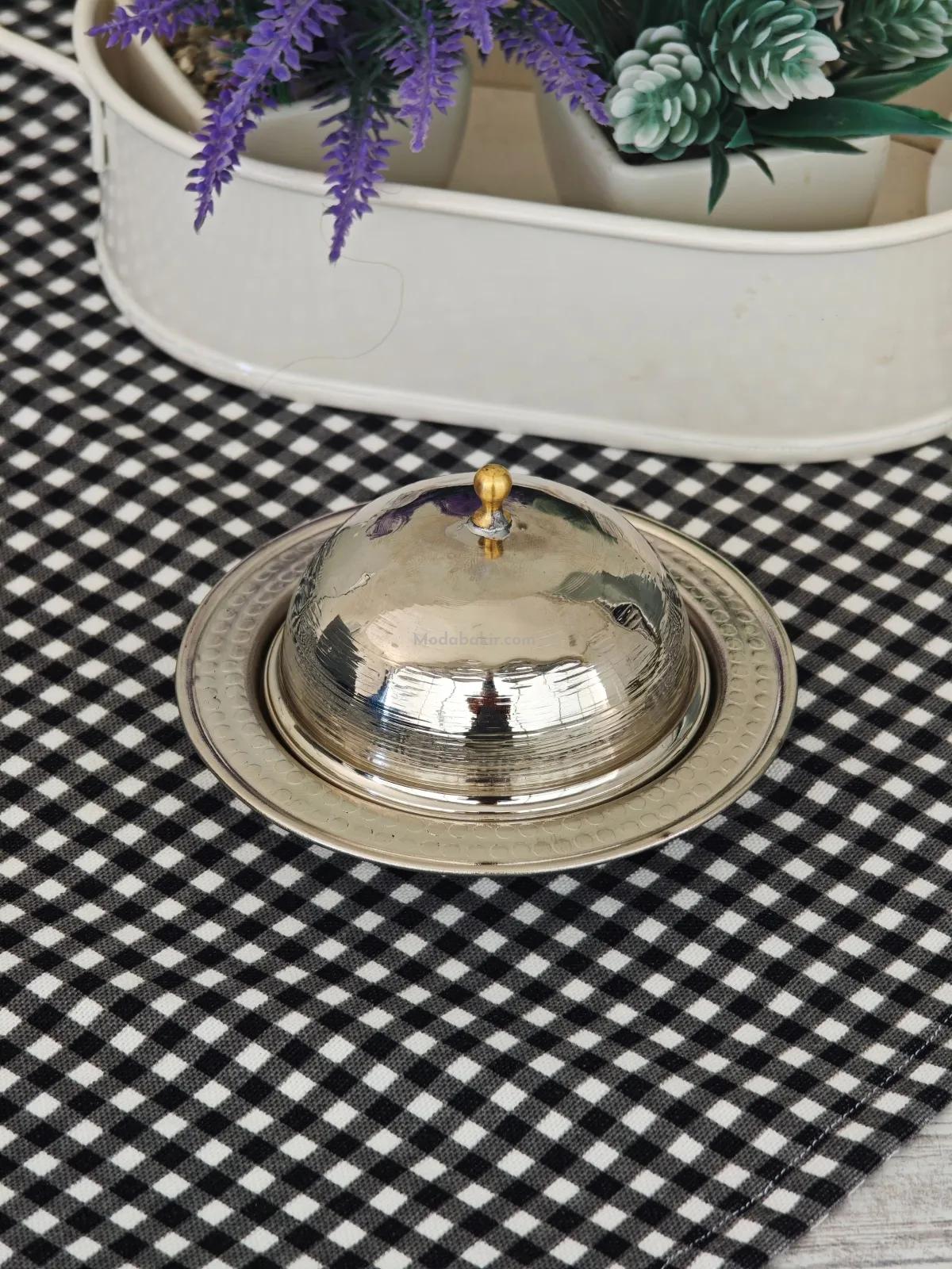 Bakır Kapaklı Şekerlik - Görsel 2