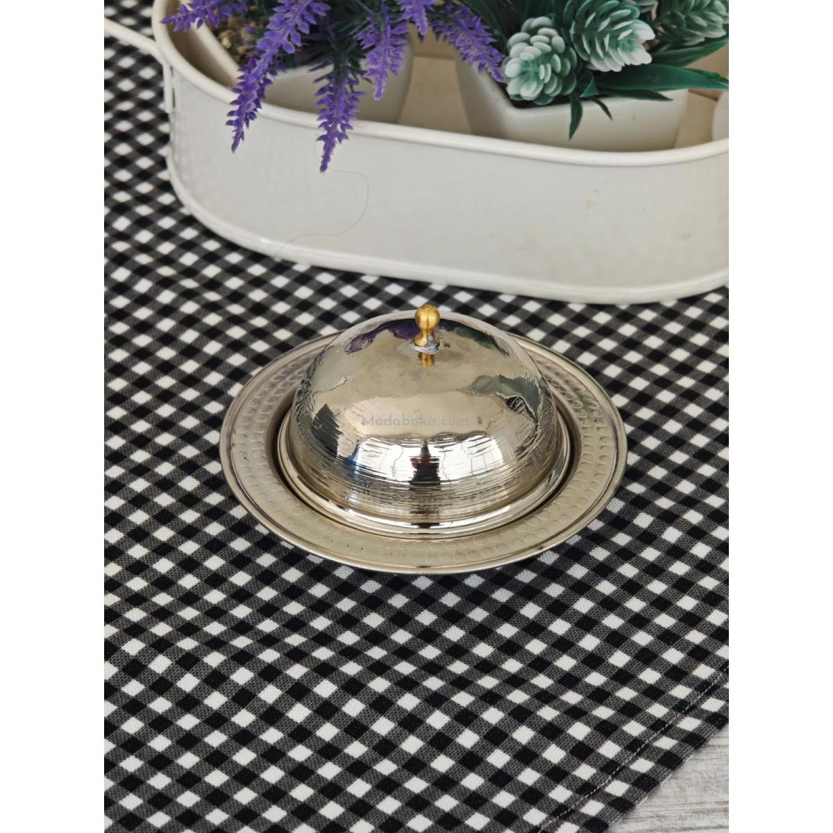 Bakır Kapaklı Şekerlik - Görsel 2