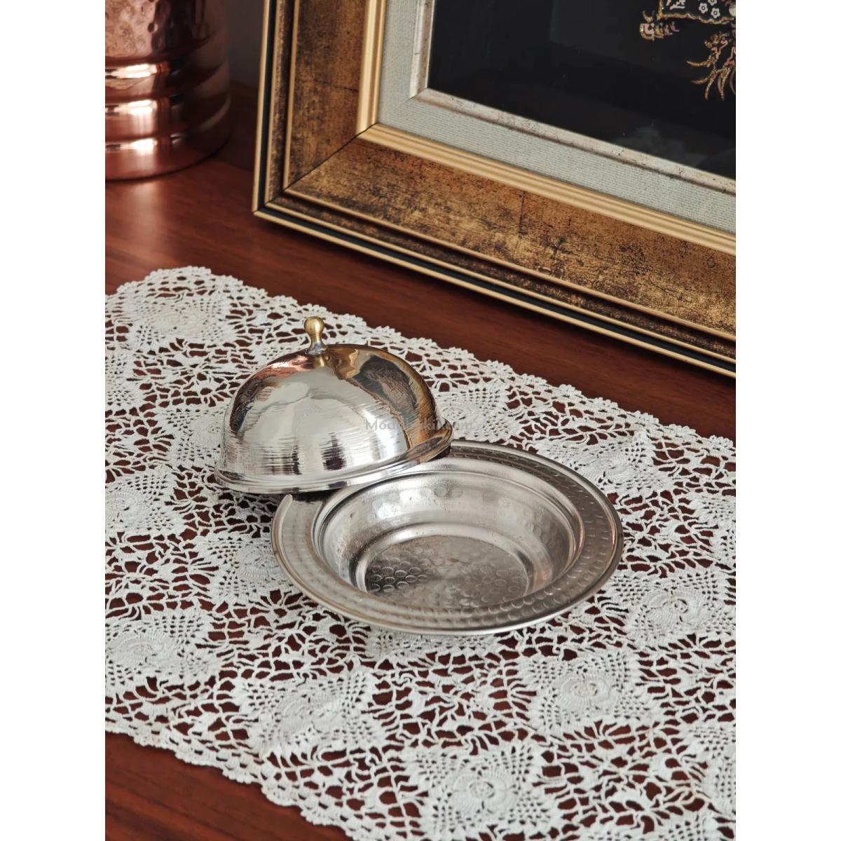 Bakır Kapaklı Şekerlik - Görsel 4