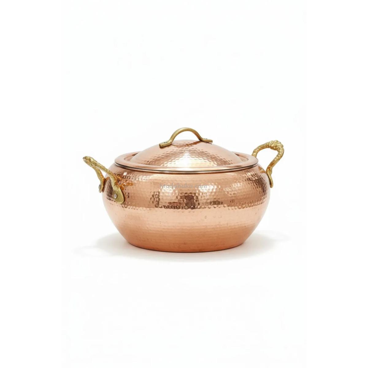 Bakır Güveç Tencere 2500 Ml - Görsel 1