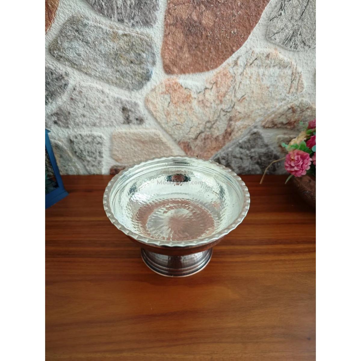 Bakır Ayaklı Kase - Görsel 3