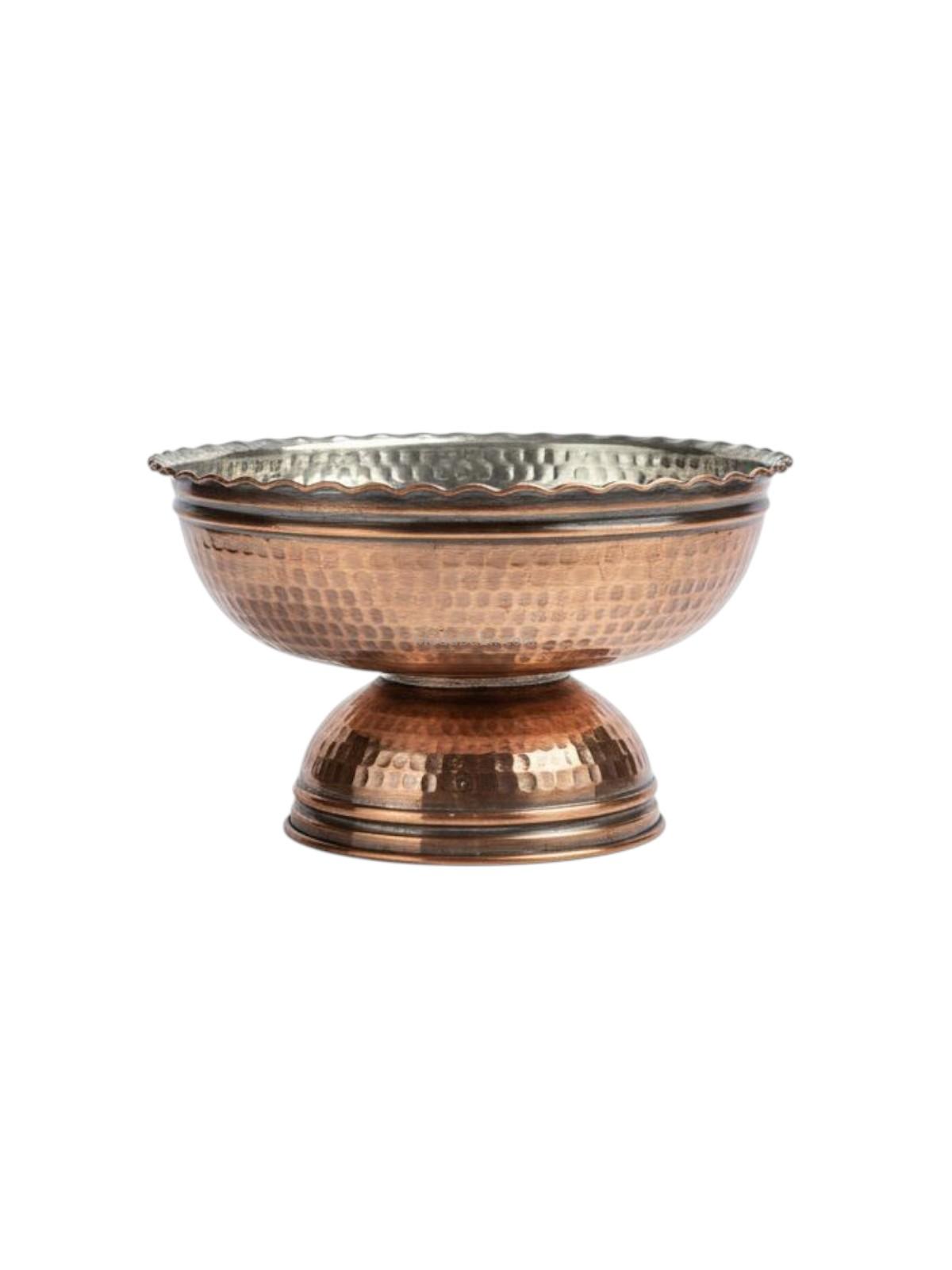 Bakır Ayaklı Kase - Görsel 1