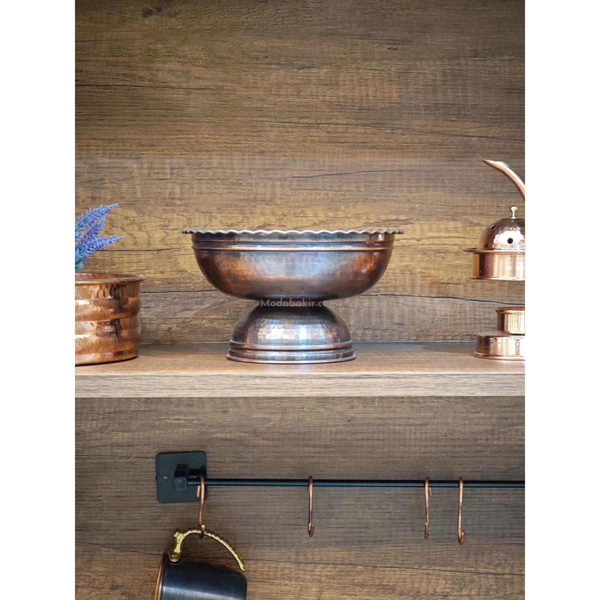 Bakır Ayaklı Kase - Görsel 2