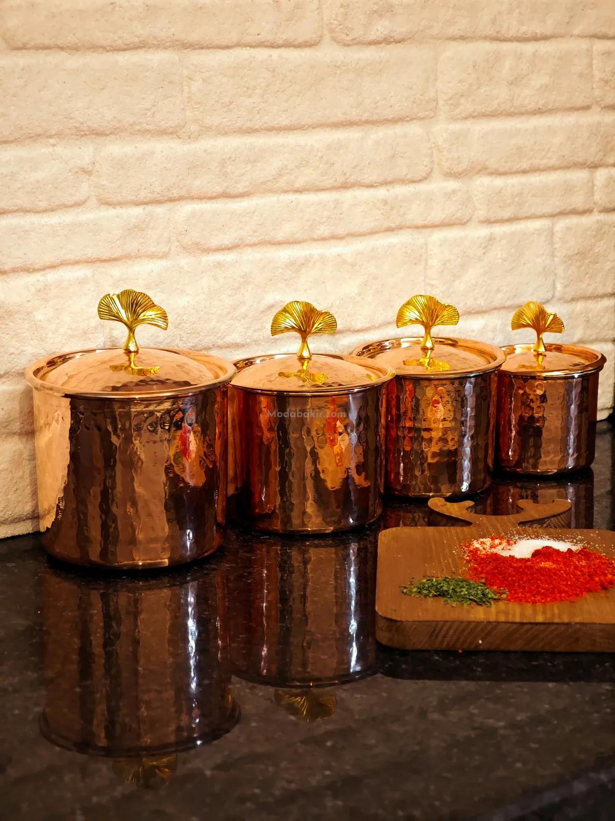 Bakır Baharat Seti - Görsel 2