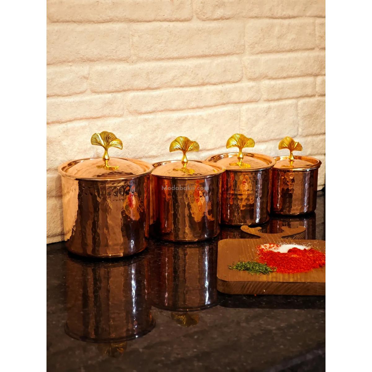 Bakır Baharat Seti - Görsel 2