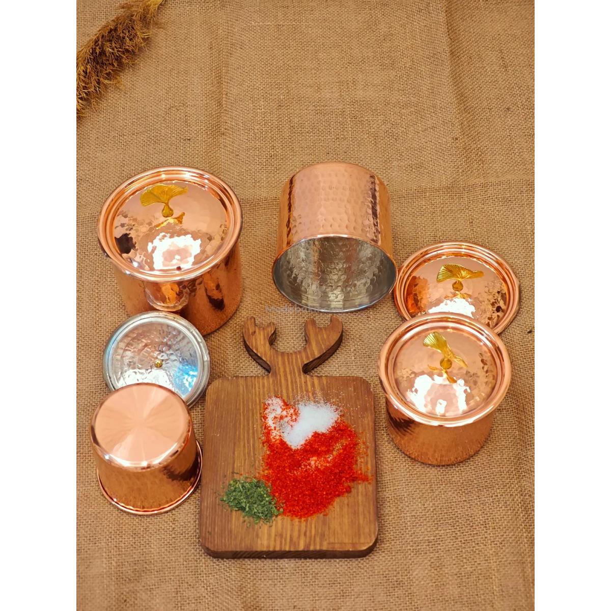 Bakır Baharat Seti - Görsel 3