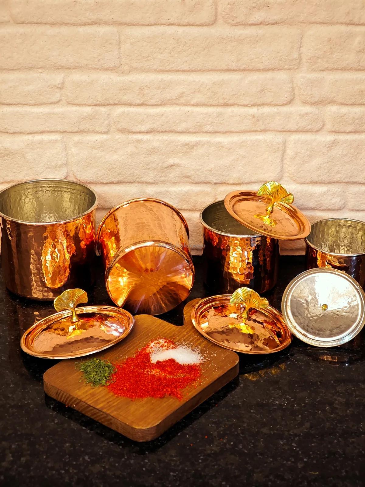 Bakır Baharat Seti - Görsel 5