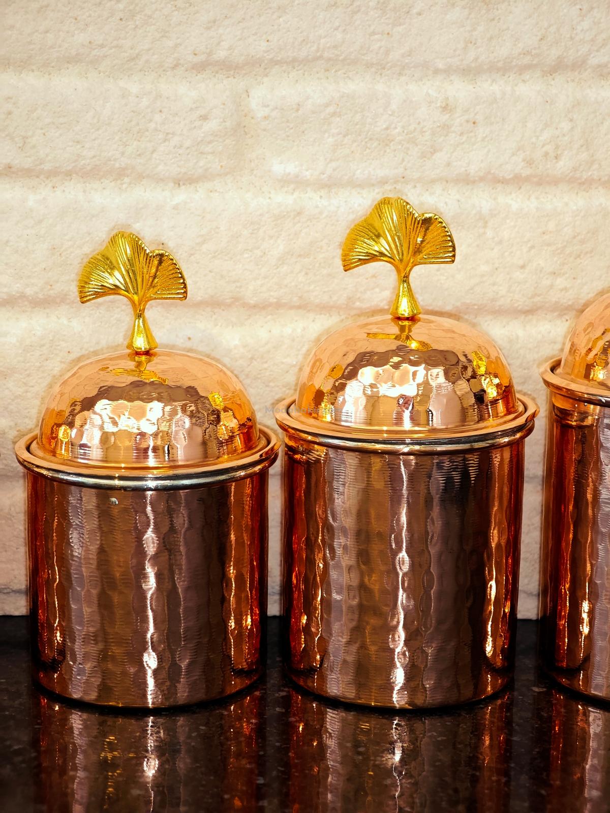 Bakır Baharatlık Takımı 4 Lü - Görsel 4