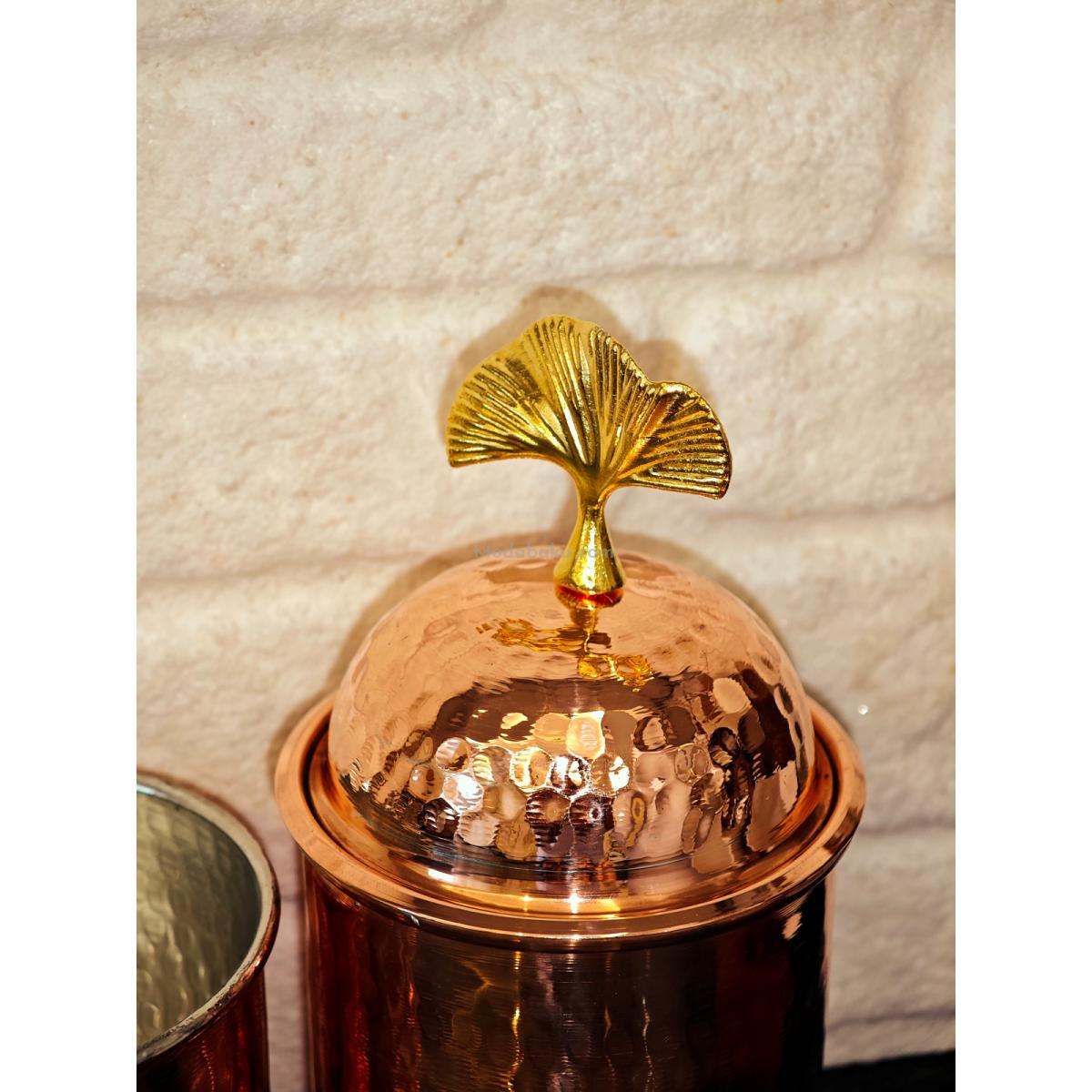 Bakır Baharatlık Takımı 4 Lü - Görsel 7