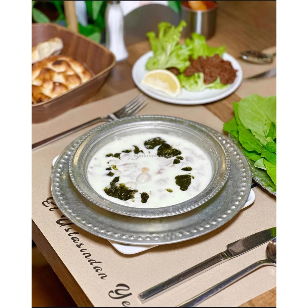 Bakır Beyran Paça Çorba Tabak - Görsel 3