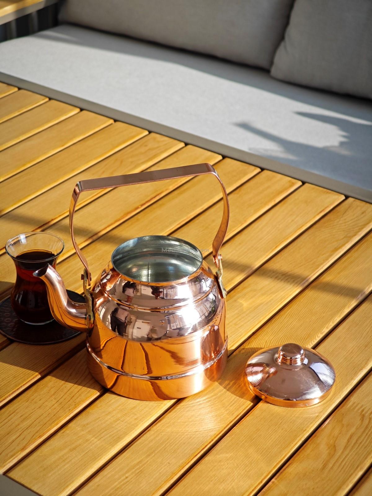 Bakır Bitki Çayı Demlik - Görsel 2