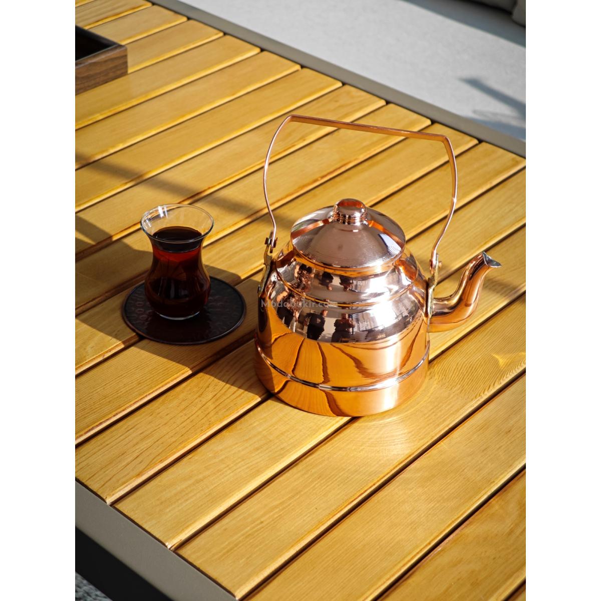 Bakır Bitki Çayı Demlik - Görsel 4