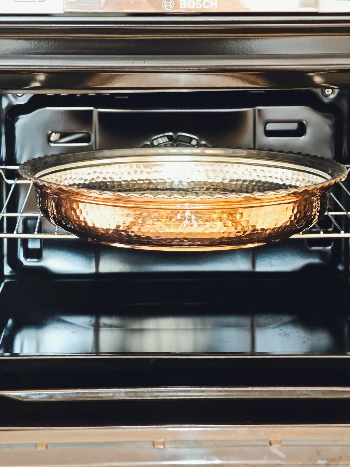 Bakır Derin Fırın Tepsiler - Görsel 4