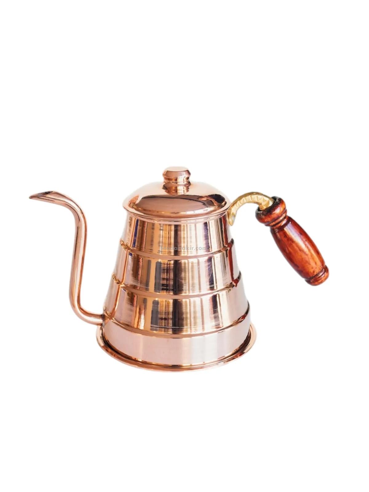 Bakır Filtre Kahve Demlik - Görsel 1