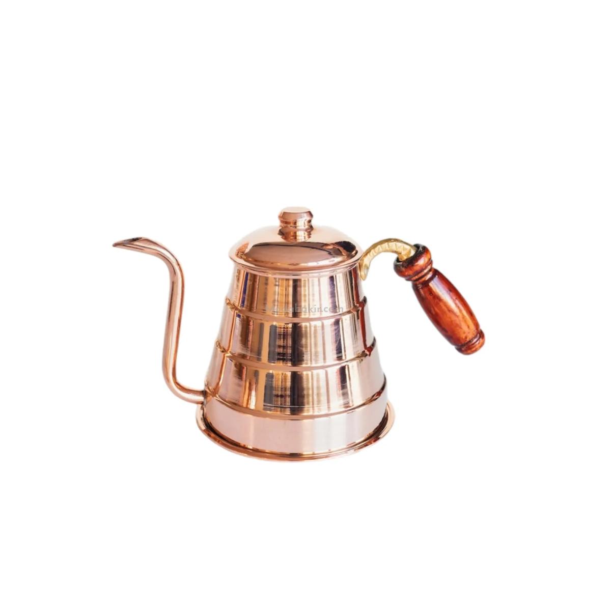 Bakır Filtre Kahve Demlik - Görsel 1