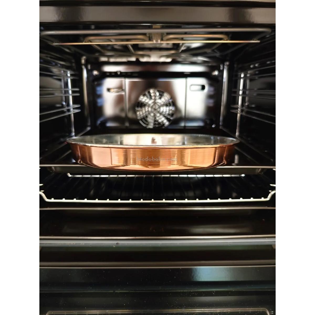 Bakır Fırın Tepsi 34 cm - Görsel 2