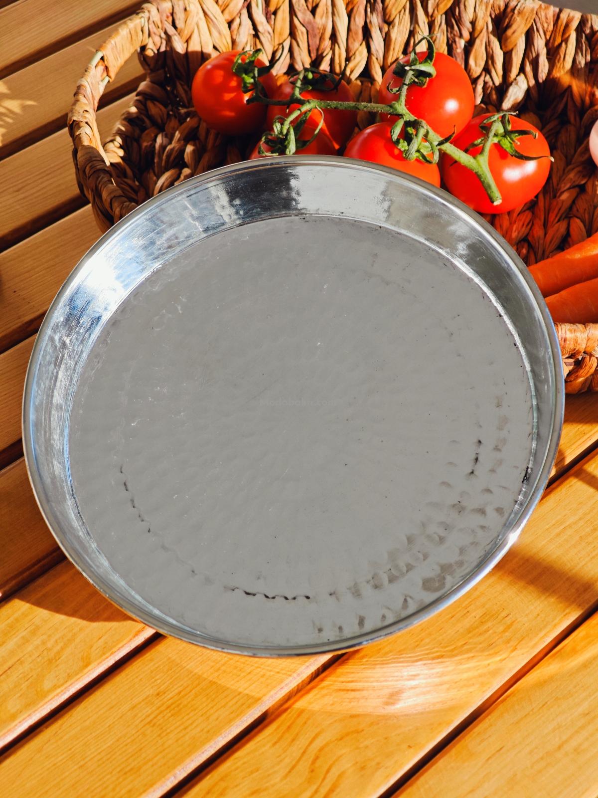 Bakır Fırın Tepsi 24 cm - Görsel 4