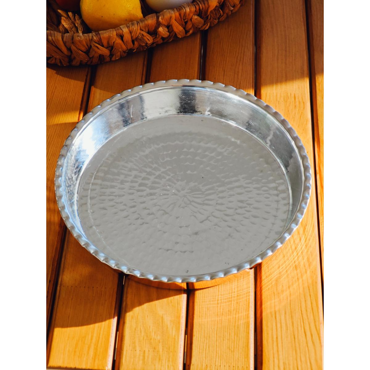 Bakır Fırın Tepsi 25 cm - Görsel 2