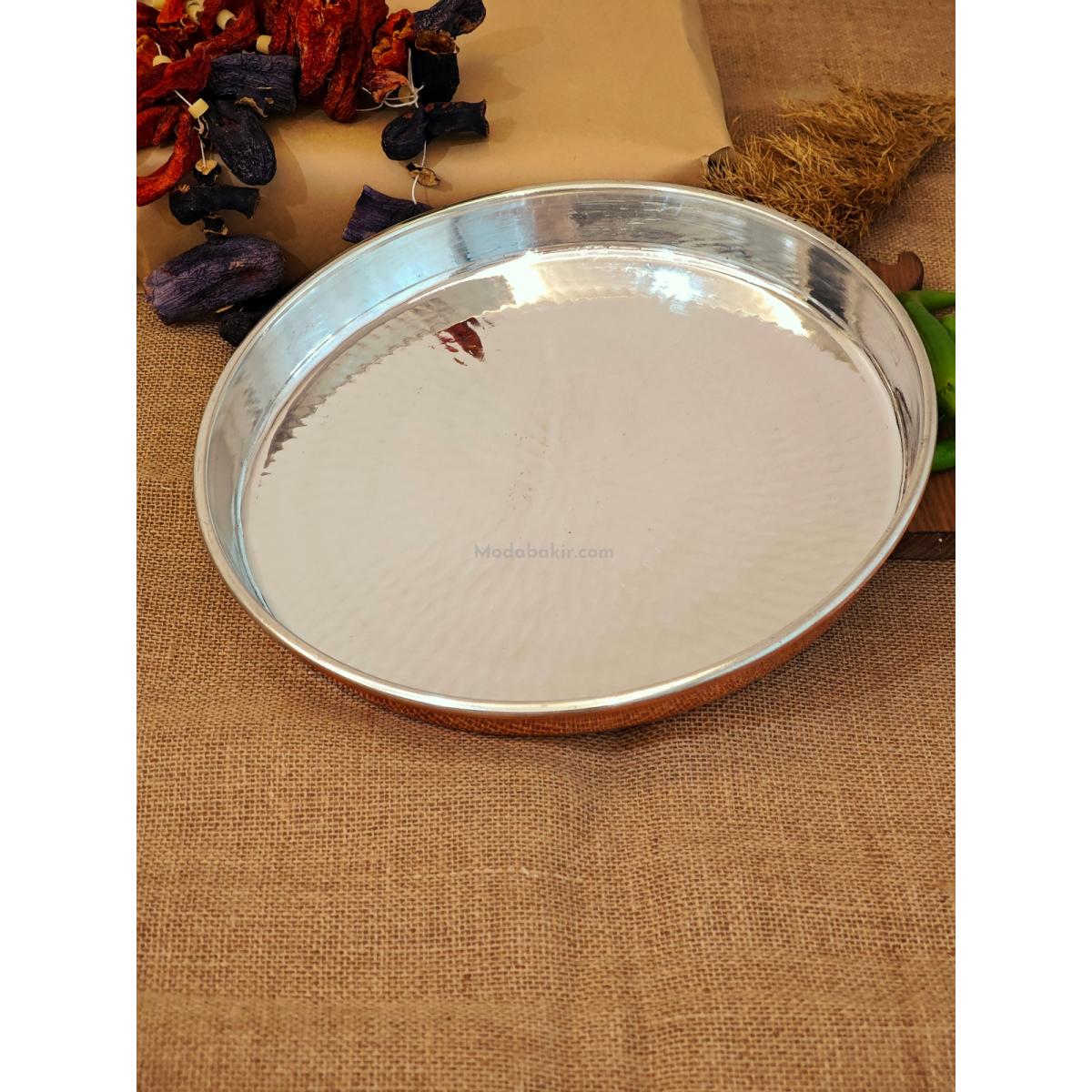 Bakır Fırın Tepsi 39 cm - Görsel 4