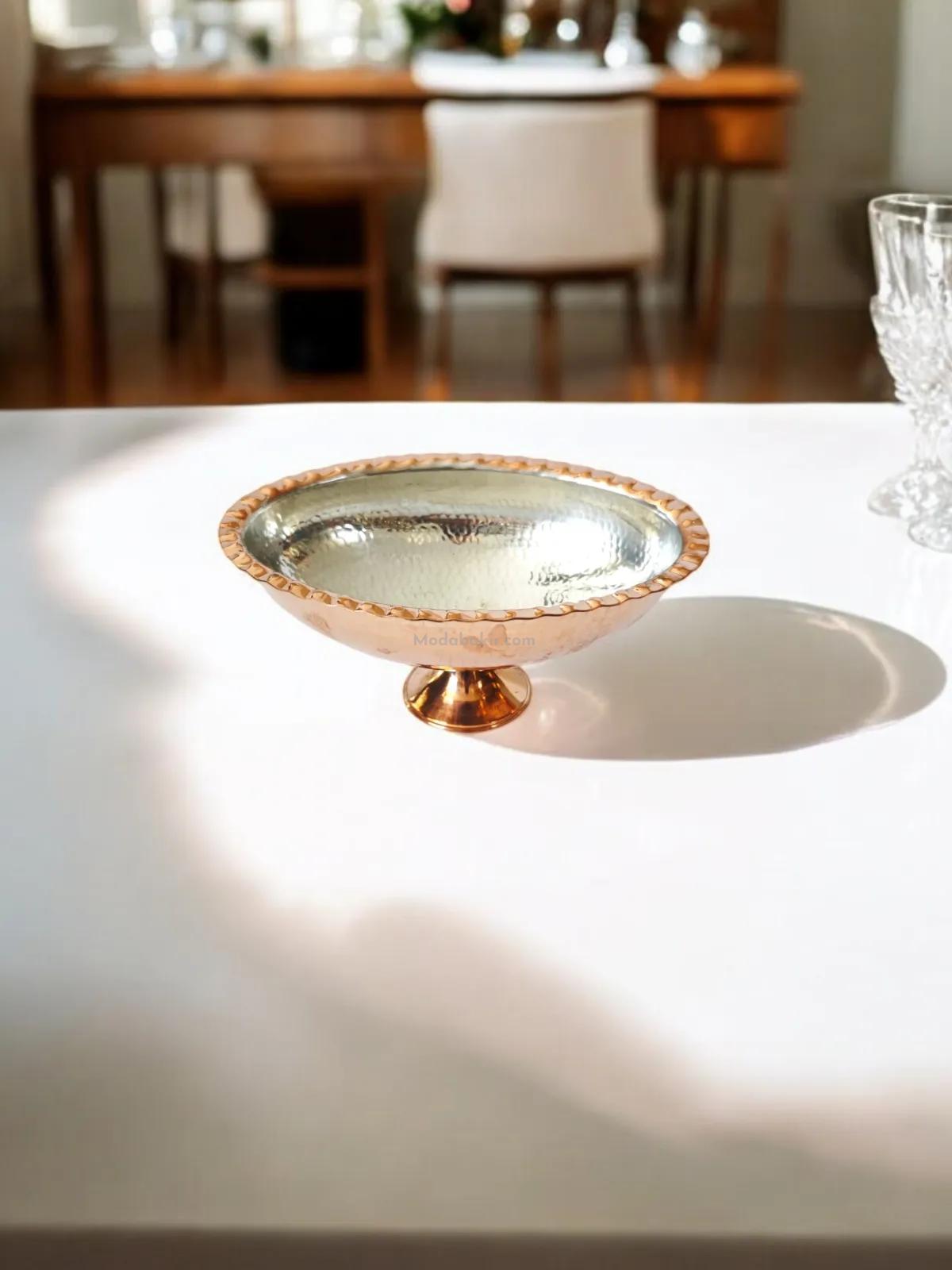 Bakır Gondol Şekerlik - Görsel 2