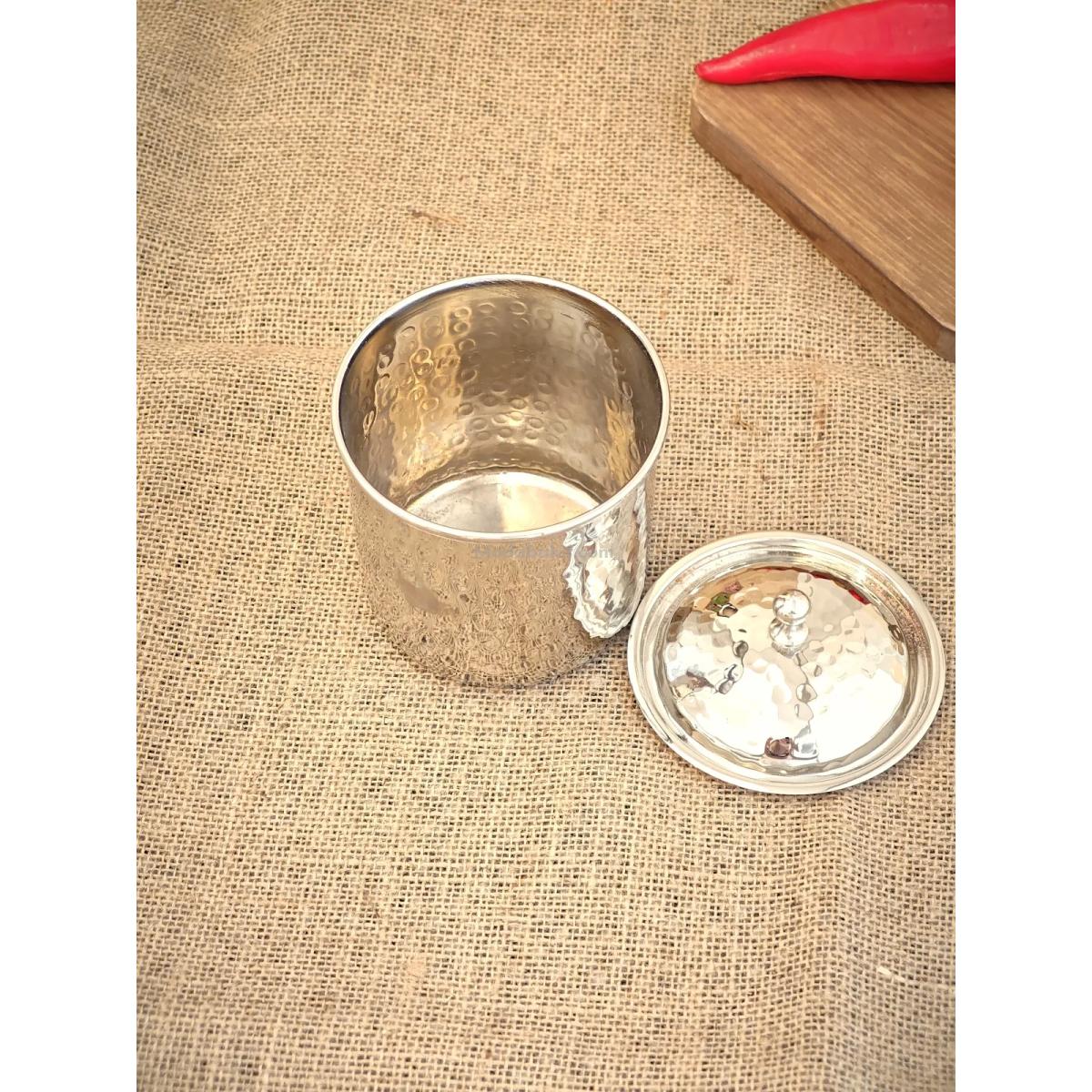 Bakır Gümüş Baharatlık Seti - Görsel 3