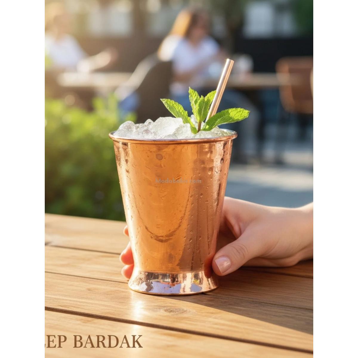 Bakır Julep Bardak - Görsel 2