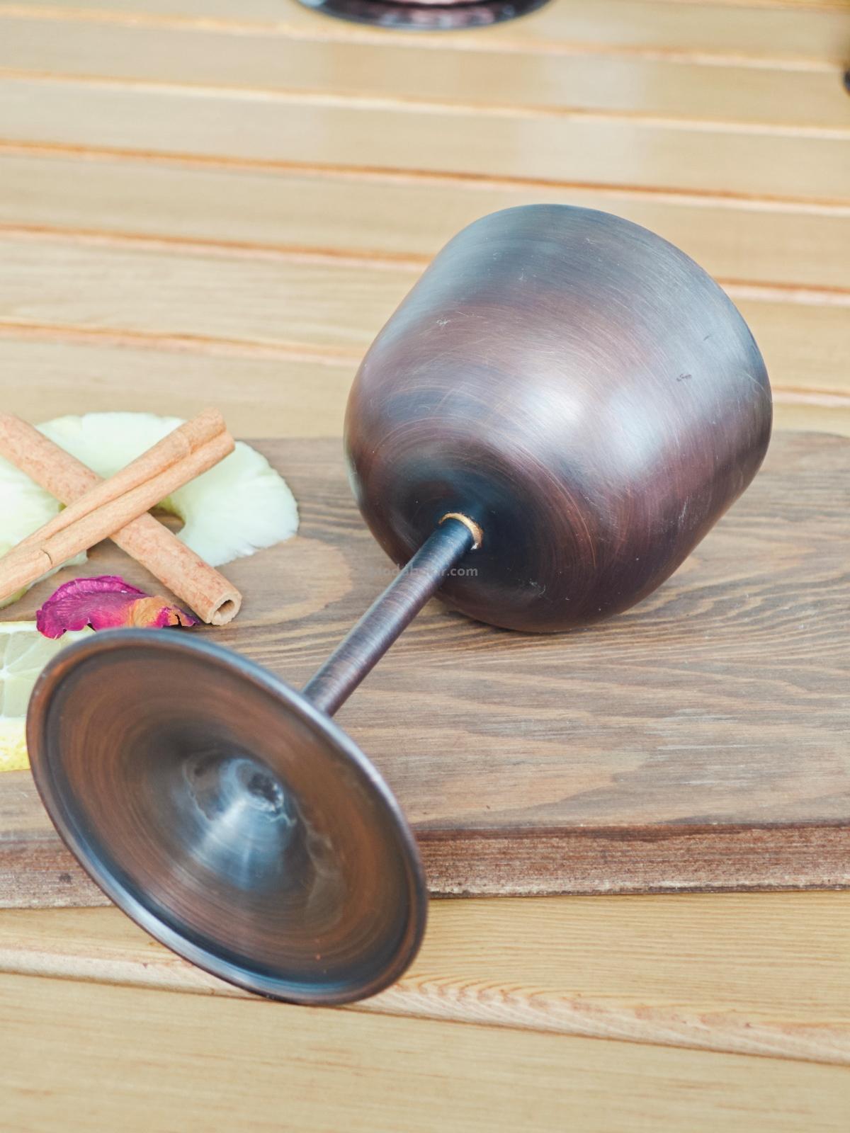 Bakır Kadeh Bardak Oksit - Görsel 3