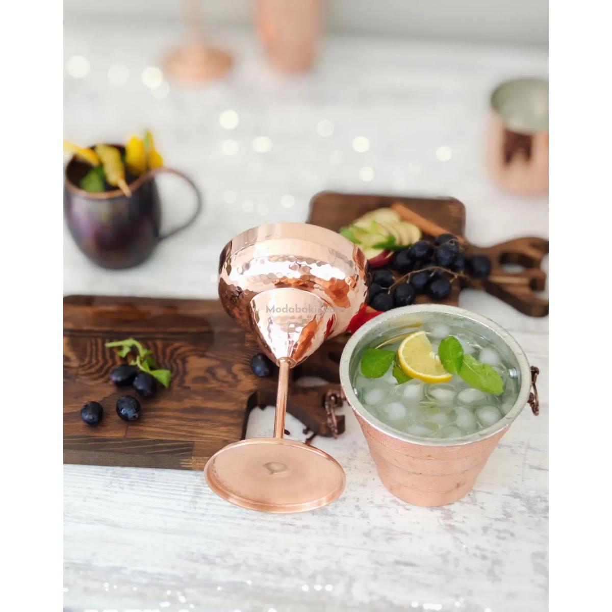 Bakır Margarita Kokteyl Bardak - Görsel 2