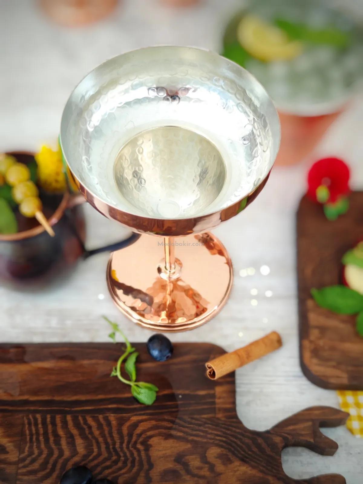 Bakır Margarita Kokteyl Bardak - Görsel 3