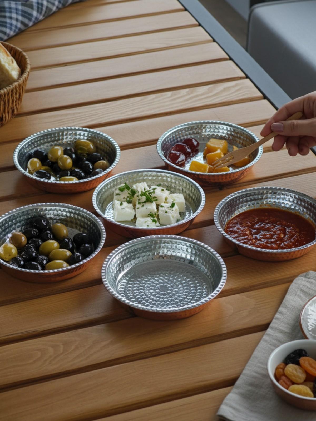 Bakır Kahvaltı Seti No:1 - Görsel 2