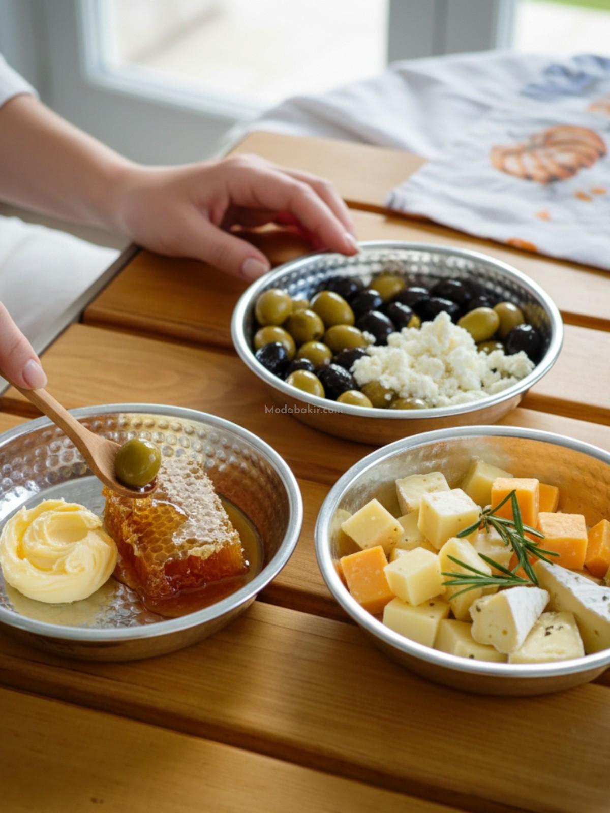 Bakır Kahvaltı Seti No:2 - Görsel 2