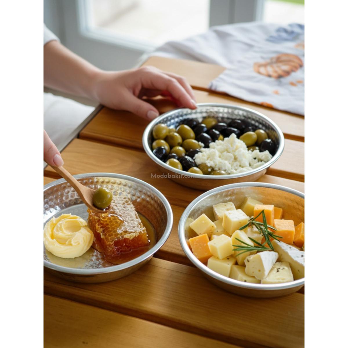 Bakır Kahvaltı Seti No:2 - Görsel 2