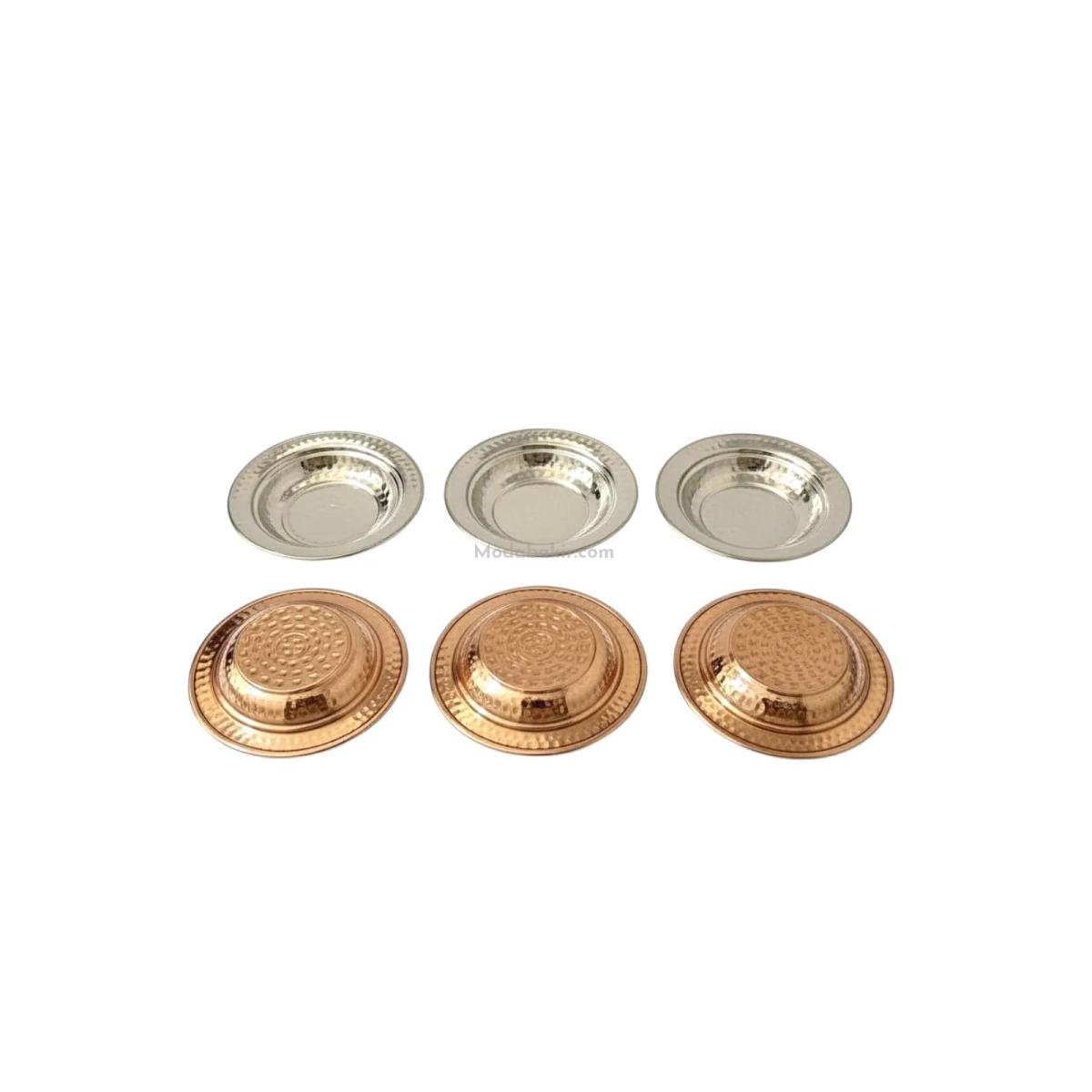 Bakır Kahvaltı Takımı 2 - Görsel 1