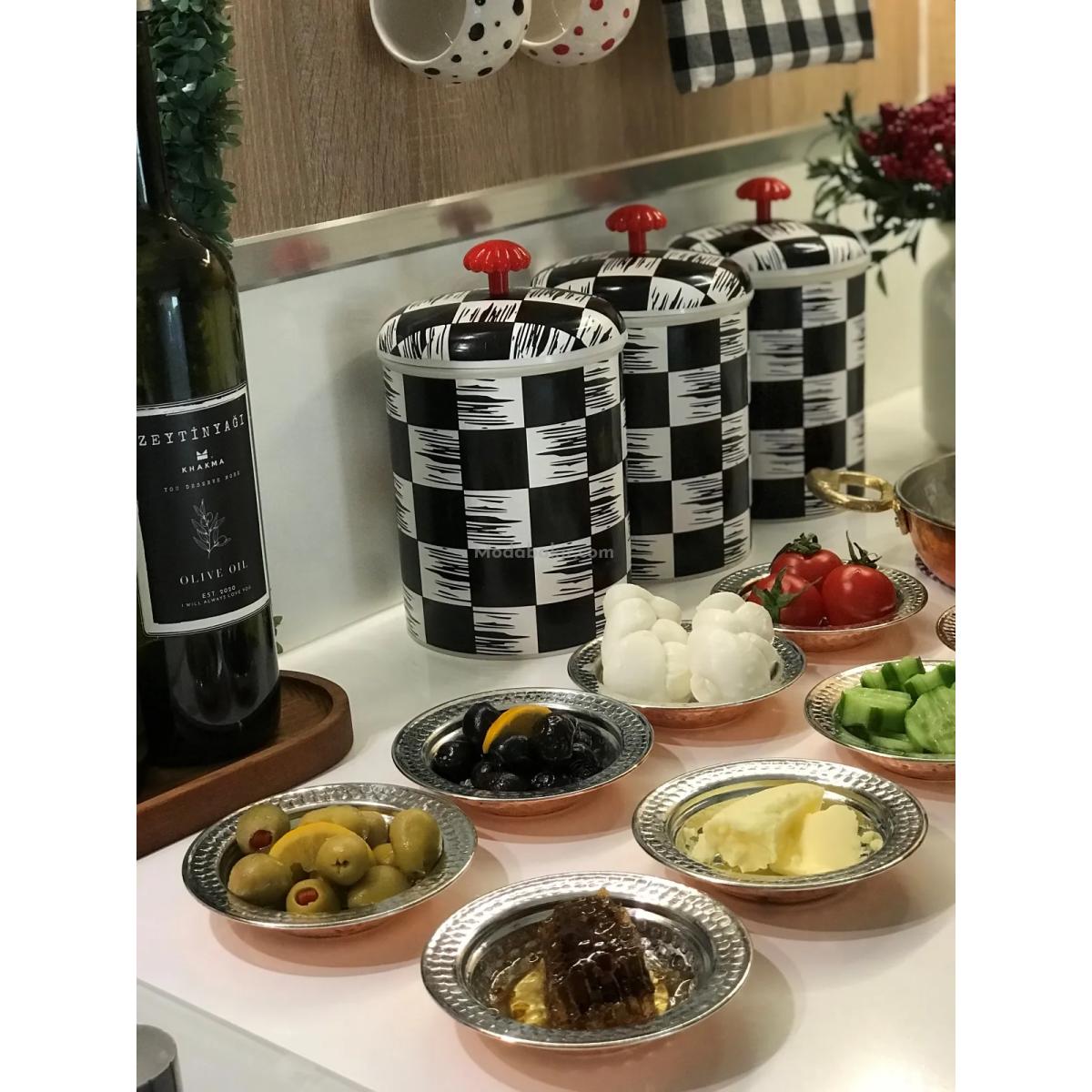 Bakır Kahvaltı Takımı 2 - Görsel 4