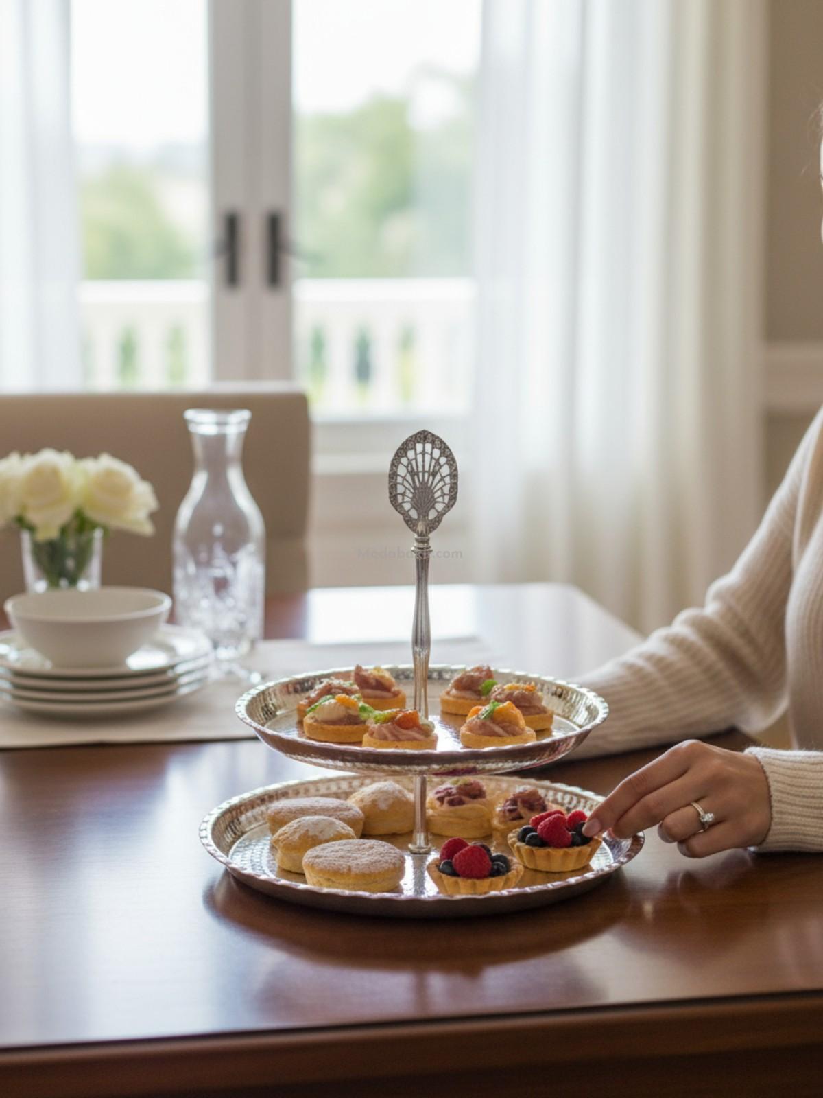 Bakır Kahve Sunumluk - Görsel 6