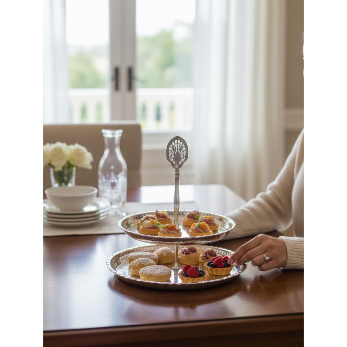 Bakır Kahve Sunumluk - Görsel 6