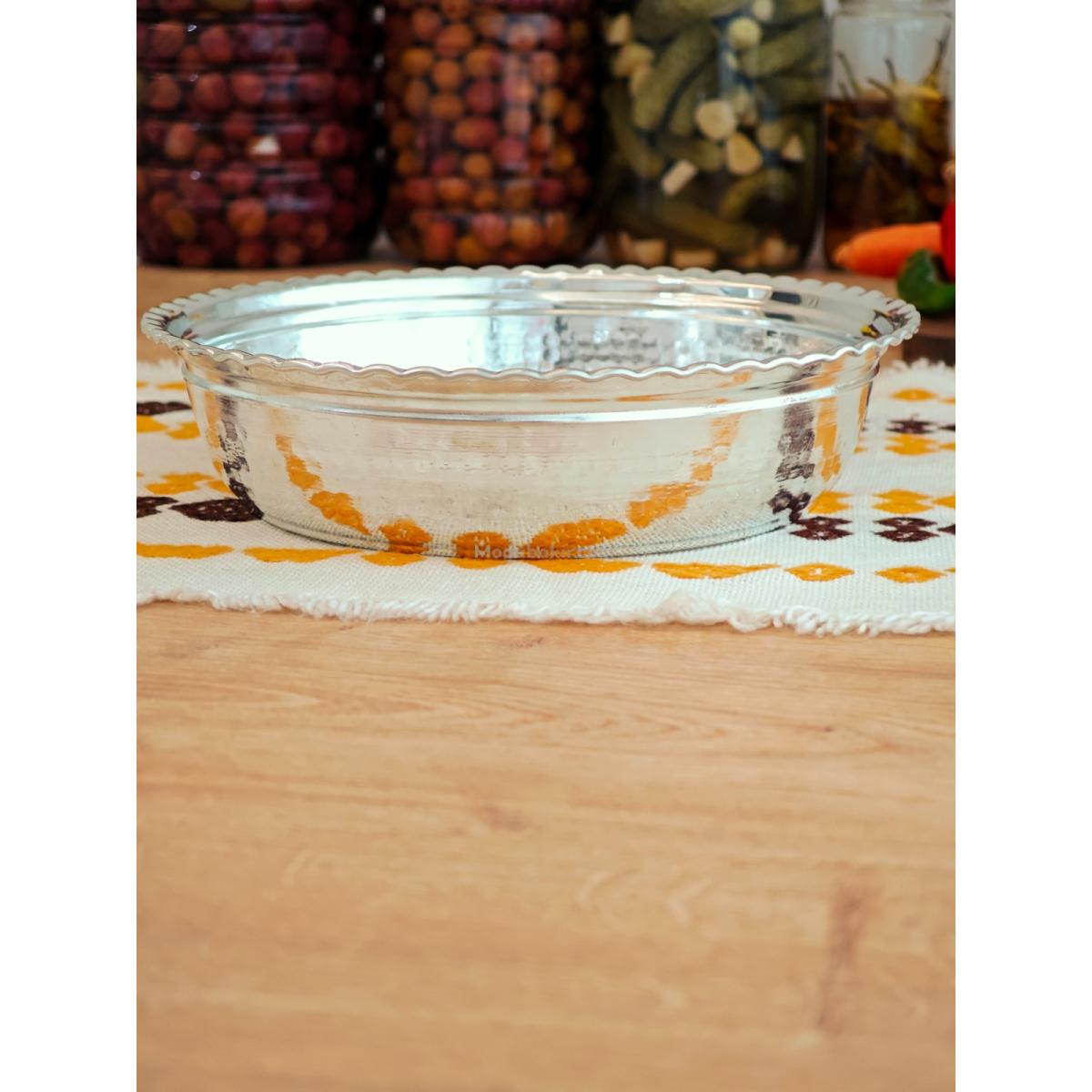 Bakır Kalaylı Derin Fırın Tepsi 24 cm - Görsel 7