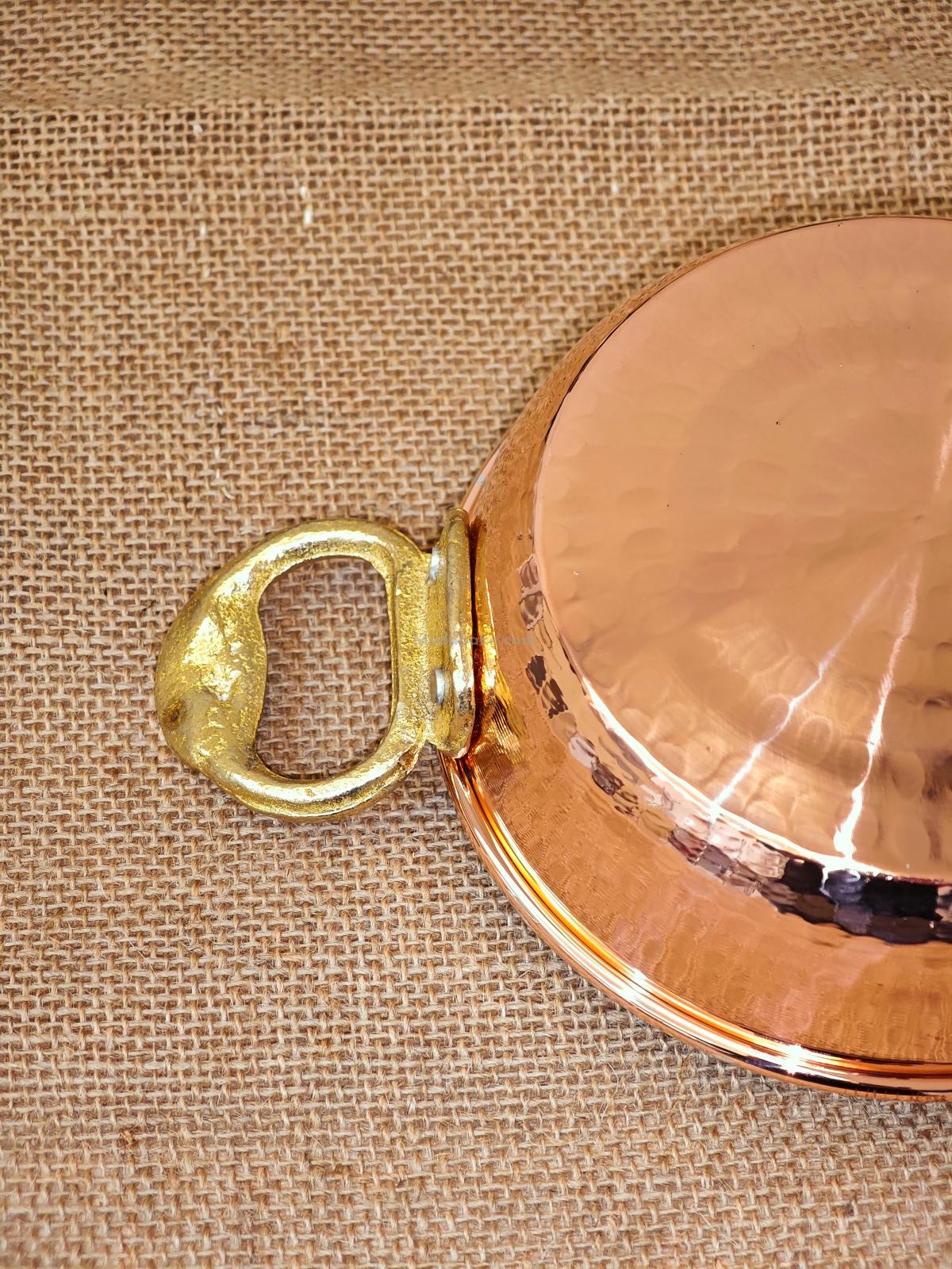 Bakır Kapaklı Sahan 14 cm - Görsel 2