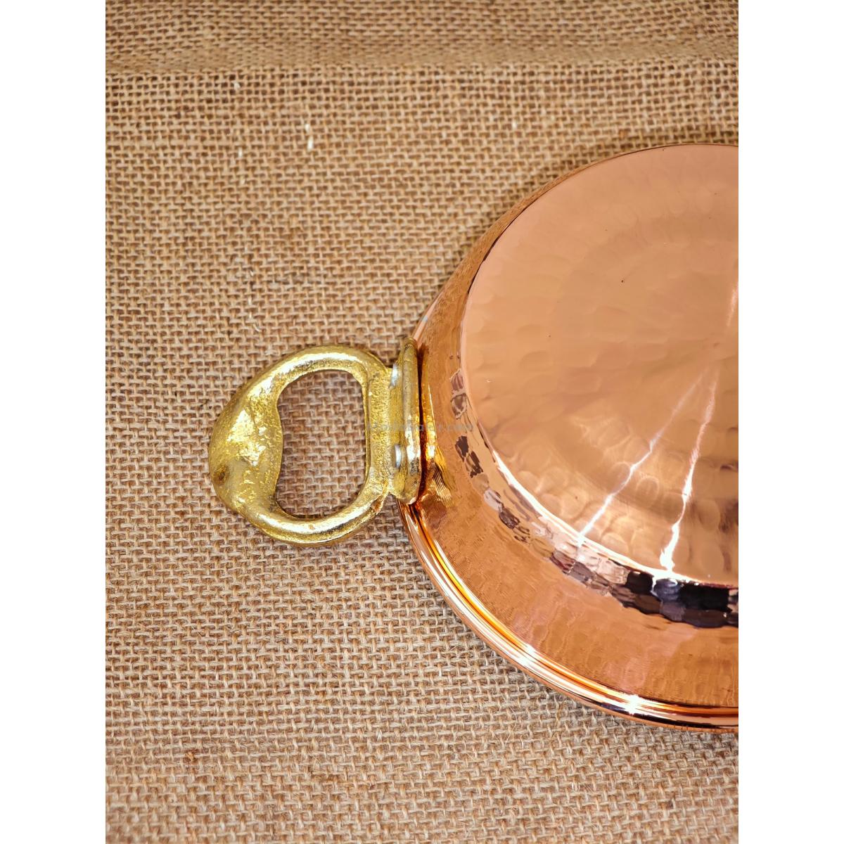 Bakır Kapaklı Sahan 14 cm - Görsel 2