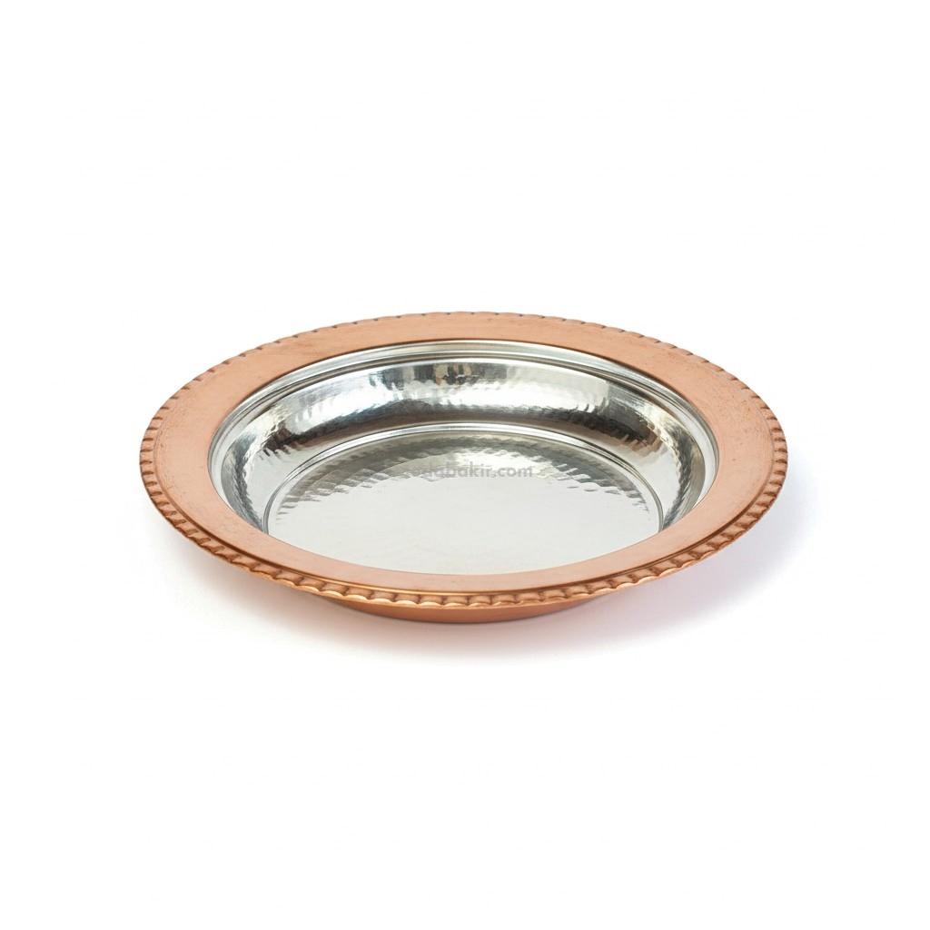 Bakır Kapaklı Sunumluk 27 Cm - Görsel 5