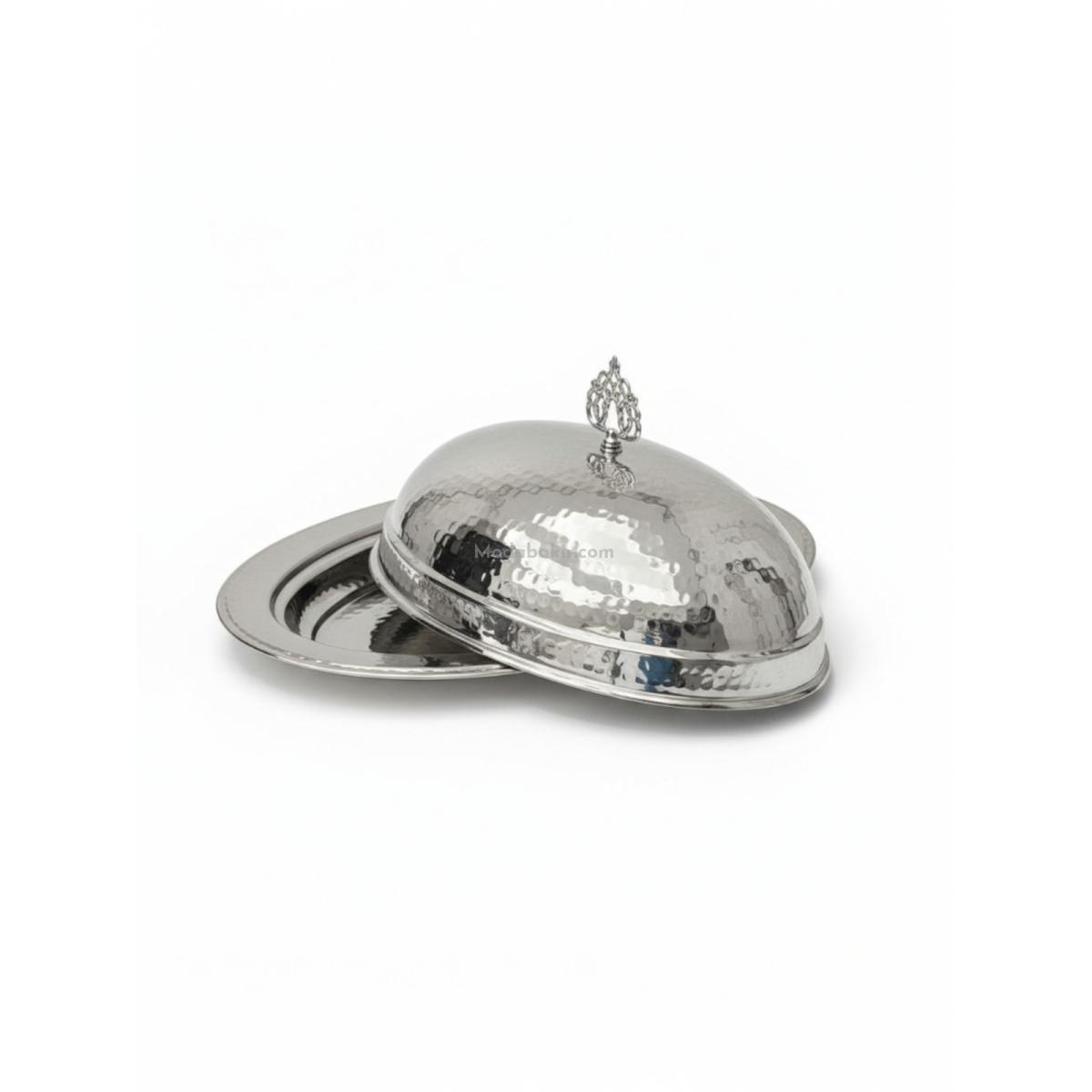 Bakır Kapaklı Sunumluk 35 Cm - Görsel 4