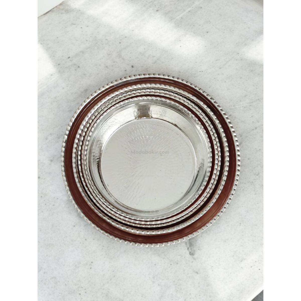 Bakır Köfte Salça Leğeni 35 Cm - Görsel 4