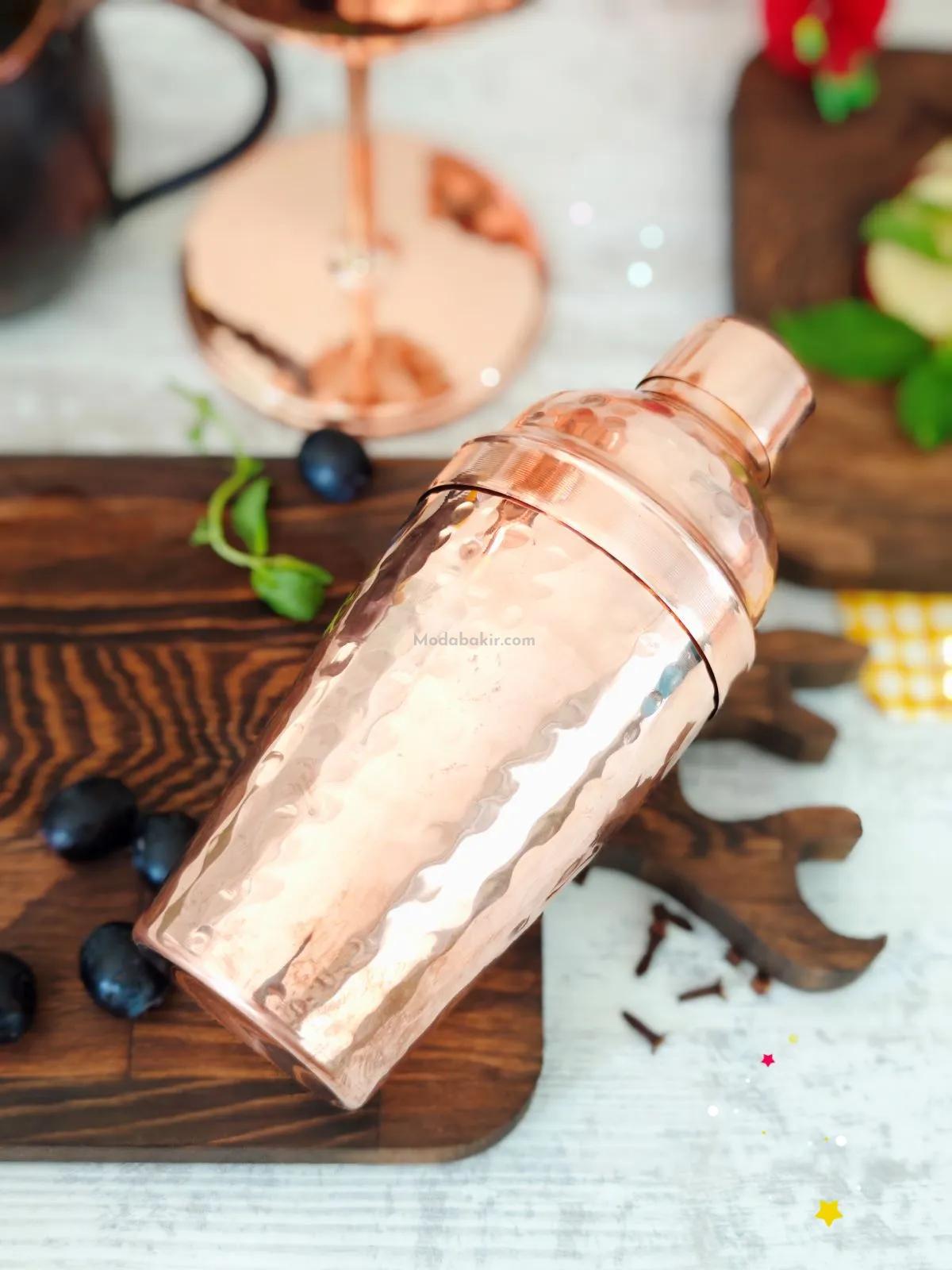 Bakır Kokteyl Shaker - Görsel 3