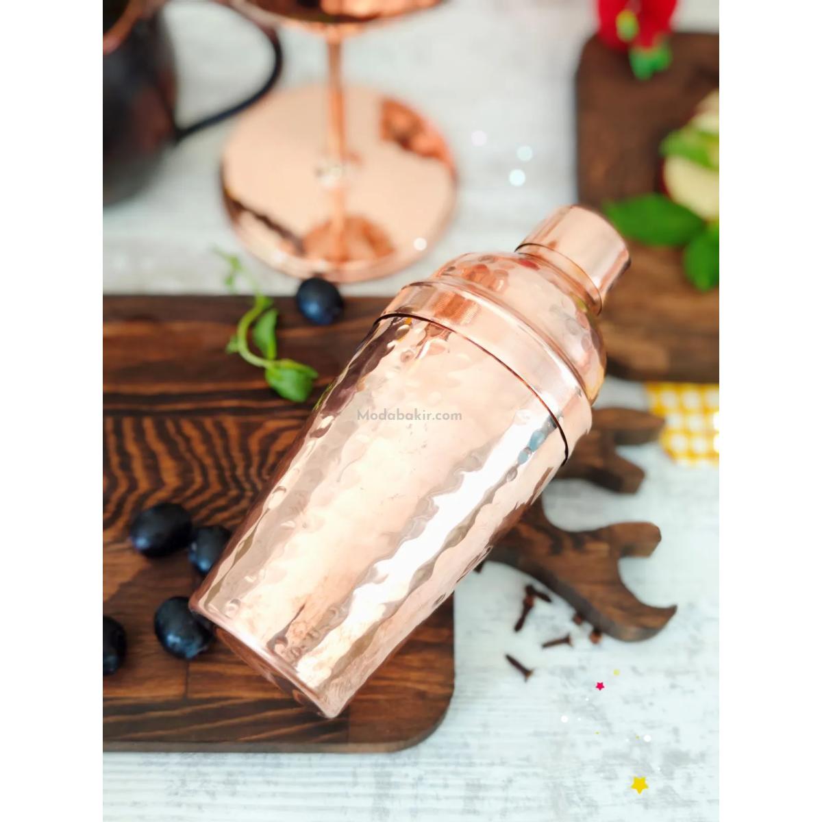 Bakır Kokteyl Shaker - Görsel 3